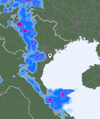 Previsión de precipitaciones