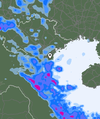 Previsión de precipitaciones