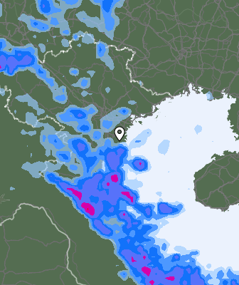 Previsión de precipitaciones