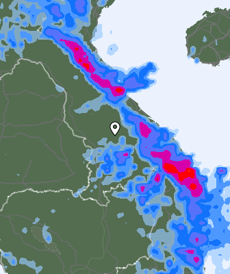 Previsión de precipitaciones