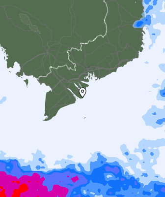 Previsión de precipitaciones