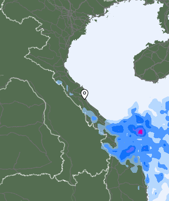 Previsión de precipitaciones
