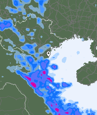 Previsión de precipitaciones