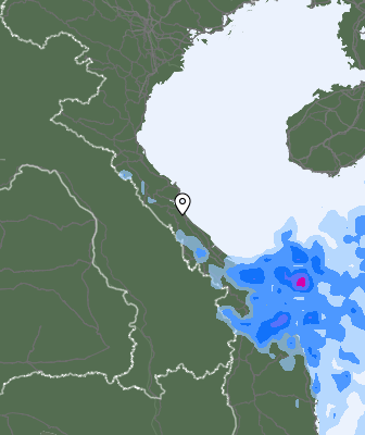 Previsión de precipitaciones