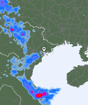 Previsión de precipitaciones