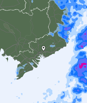 Previsión de precipitaciones