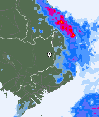Previsión de precipitaciones