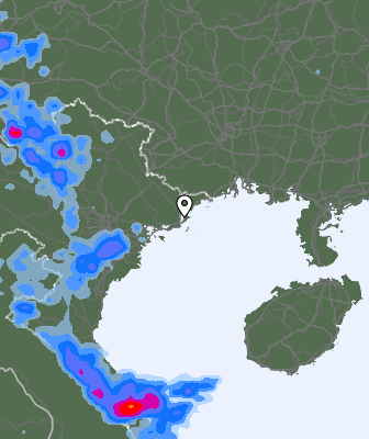 Previsión de precipitaciones