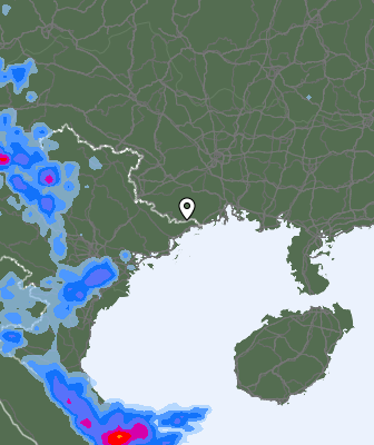 Previsión de precipitaciones