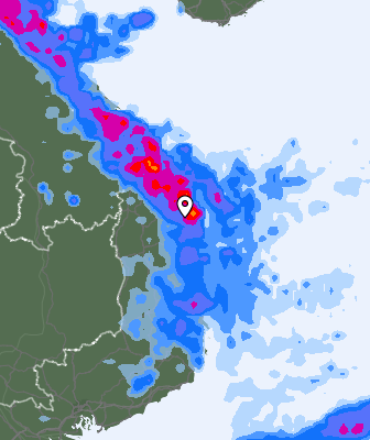 Previsión de precipitaciones