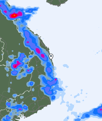 Previsión de precipitaciones