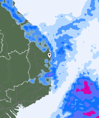 Previsión de precipitaciones