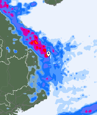 Previsión de precipitaciones