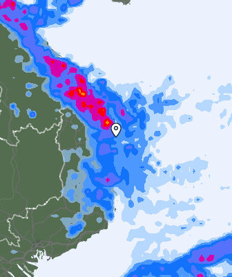 Previsión de precipitaciones