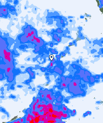 Previsión de precipitaciones