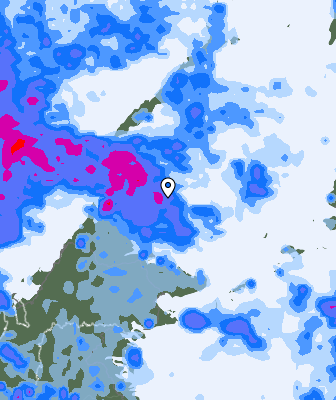 Previsión de precipitaciones