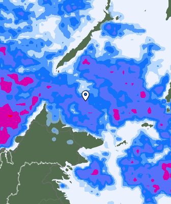 Previsión de precipitaciones