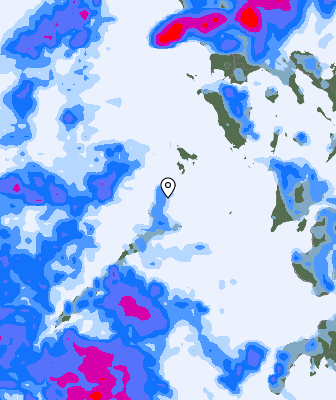 Previsión de precipitaciones