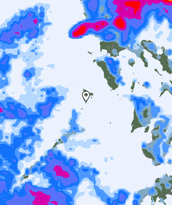 Previsión de precipitaciones