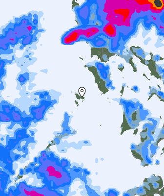 Previsión de precipitaciones