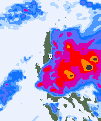 Previsión de precipitaciones