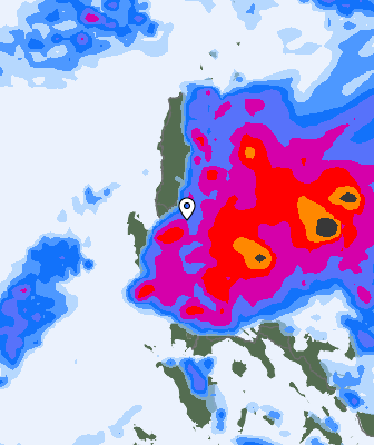 Previsión de precipitaciones