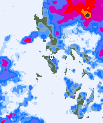 Previsión de precipitaciones