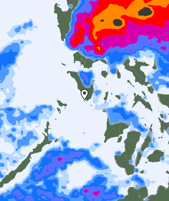Previsión de precipitaciones