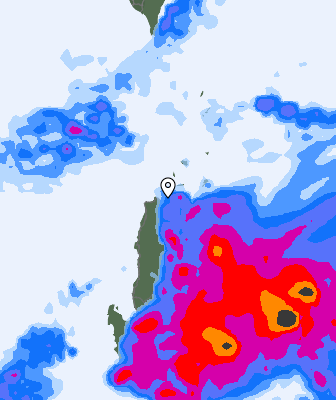 Previsión de precipitaciones