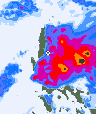 Previsión de precipitaciones