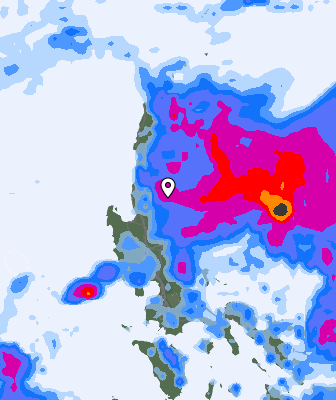Previsión de precipitaciones