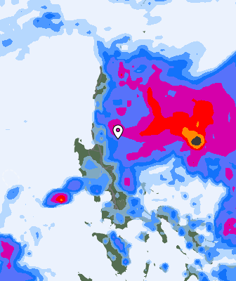 Previsión de precipitaciones