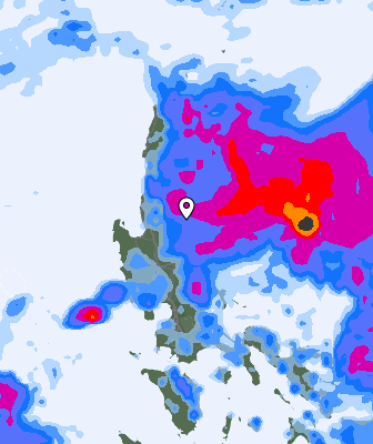 Previsión de precipitaciones