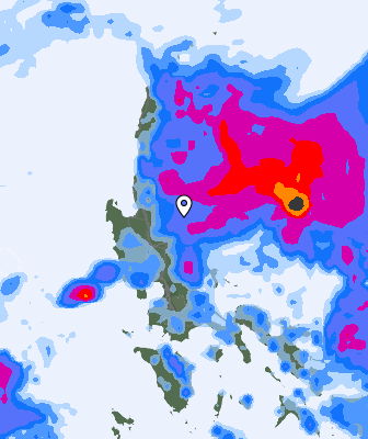 Previsión de precipitaciones