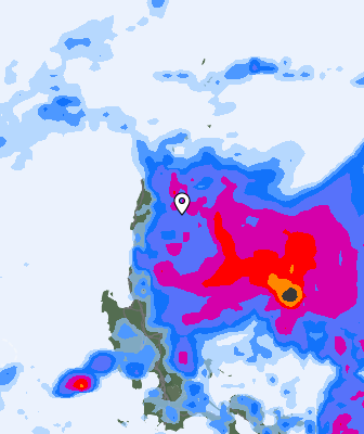 Previsión de precipitaciones