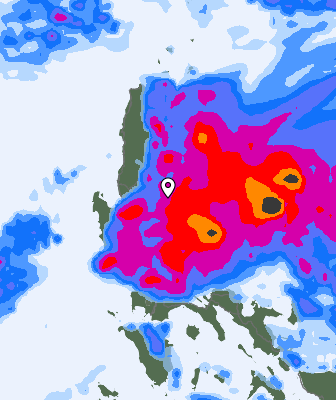 Previsión de precipitaciones