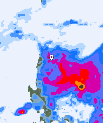 Previsión de precipitaciones