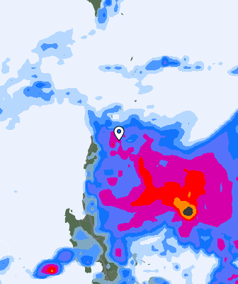 Previsión de precipitaciones