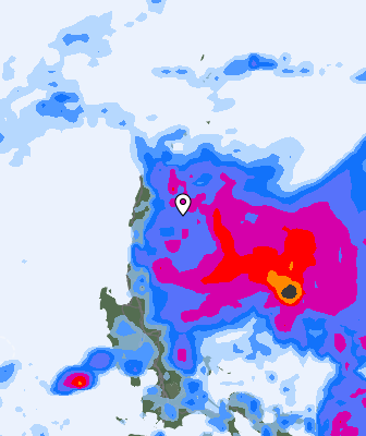 Previsión de precipitaciones