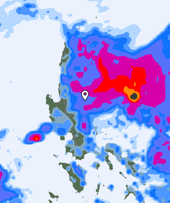 Previsión de precipitaciones