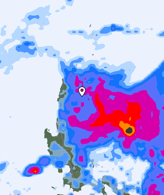 Previsión de precipitaciones