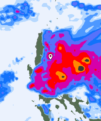 Previsión de precipitaciones