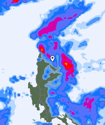 Previsión de precipitaciones
