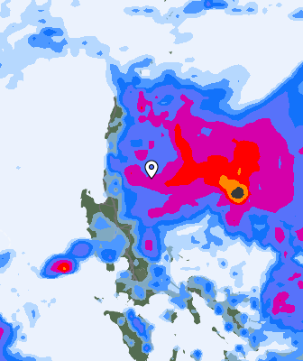 Previsión de precipitaciones