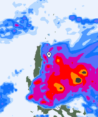 Previsión de precipitaciones