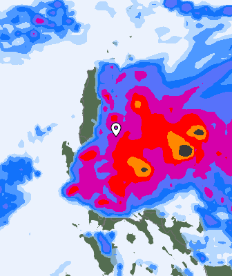 Previsión de precipitaciones