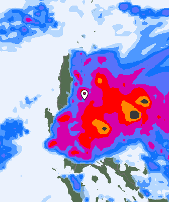 Previsión de precipitaciones