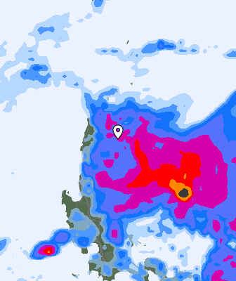 Previsión de precipitaciones