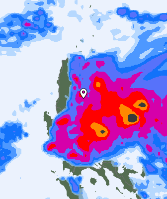 Previsión de precipitaciones