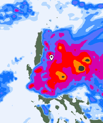 Previsión de precipitaciones